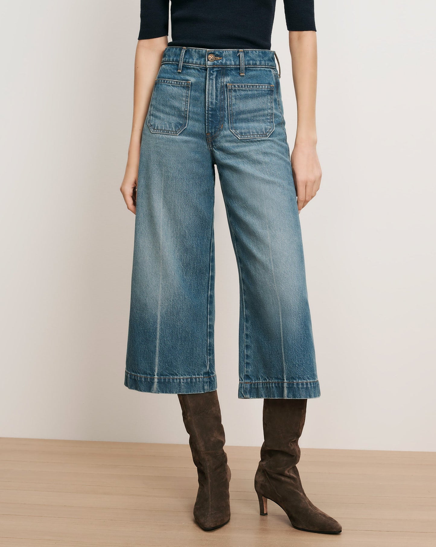 VERONICA BEARD Marlowe W/ Patch Pkts Memory Lane - Jeans available now