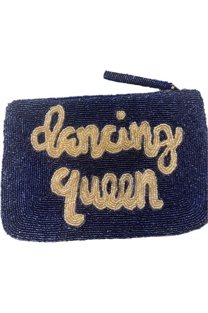 BEADED PURSE