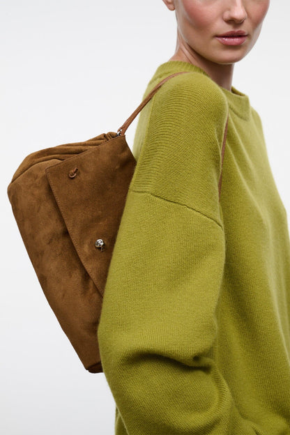 STAUD Cy Convertible Bag Cigar - Handbags available at Hiptique in Woodland Hills