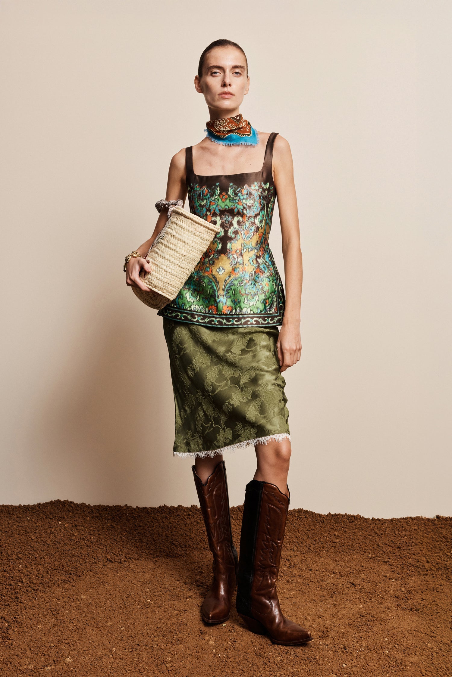 ALEMAIS Charlotte Top Multi - Tops available at Hiptique in Woodland Hills