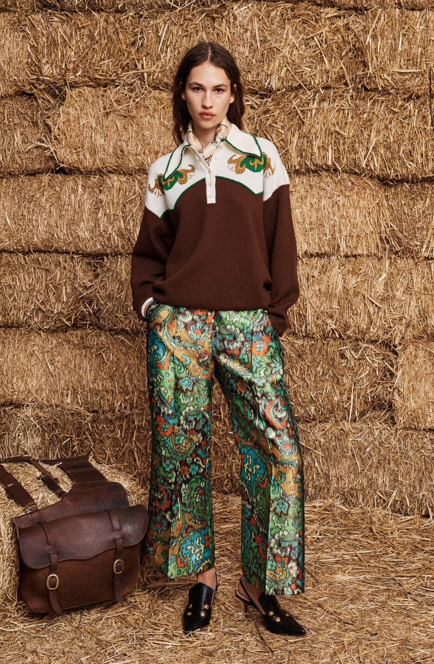 ALEMAIS Charlotte Pant Multi - Pants available at Hiptique in Woodland Hills