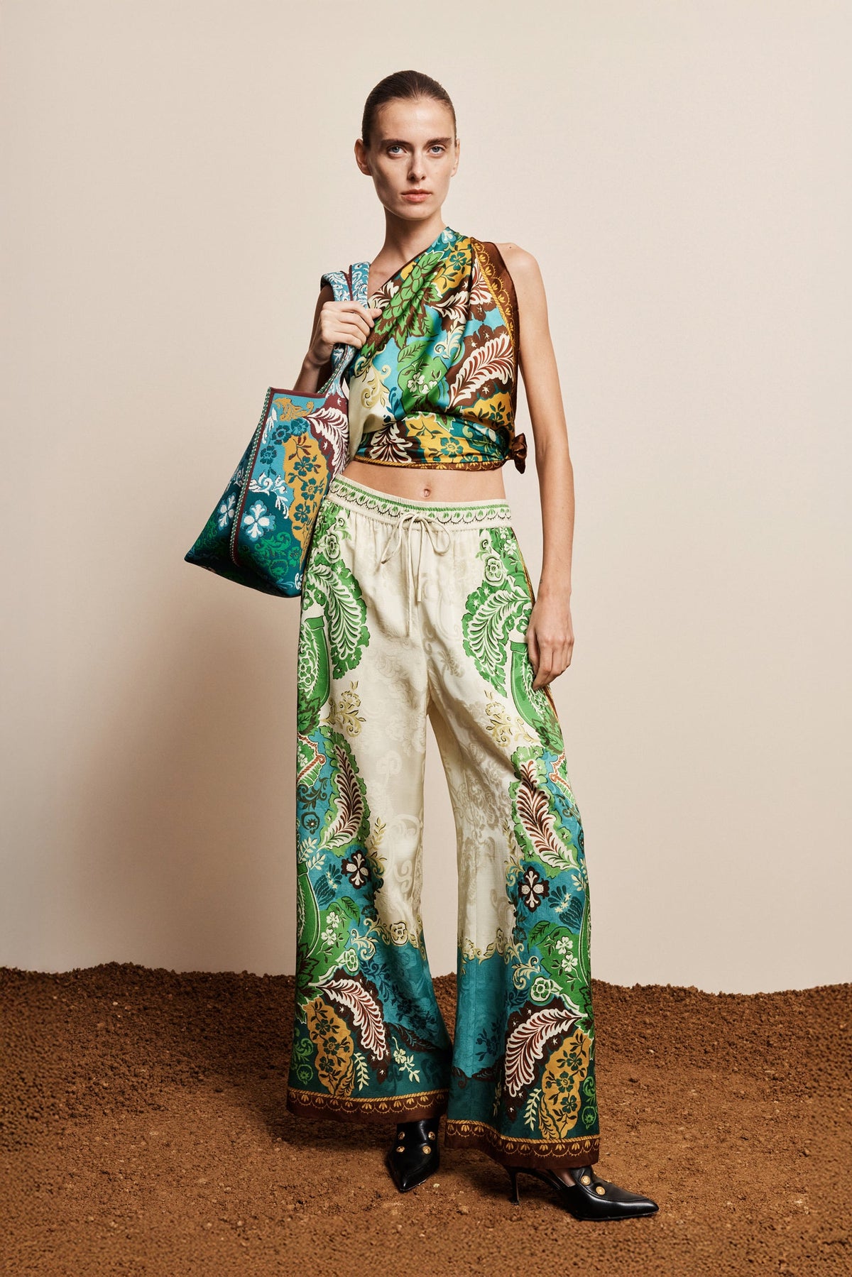 ALEMAIS Florence Pant Multi - Pants available at Hiptique in Woodland Hills