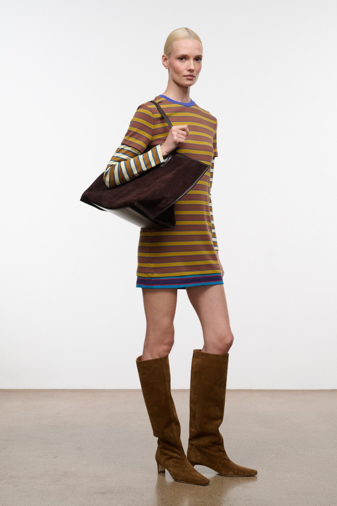 STAUD Christos Large Tote Espresso - Handbags available at Hiptique in Woodland Hills