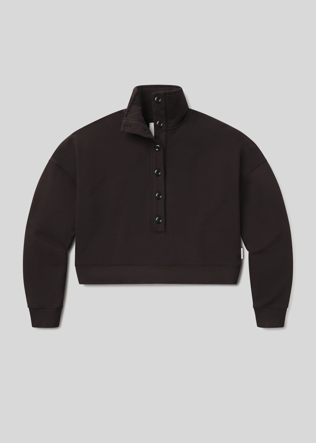 CITIZENS OF HUMANITY mirelle funnel neck sweatshirt chocolate - Sweatshirts & Hoodies available at Hiptique in Woodland Hills