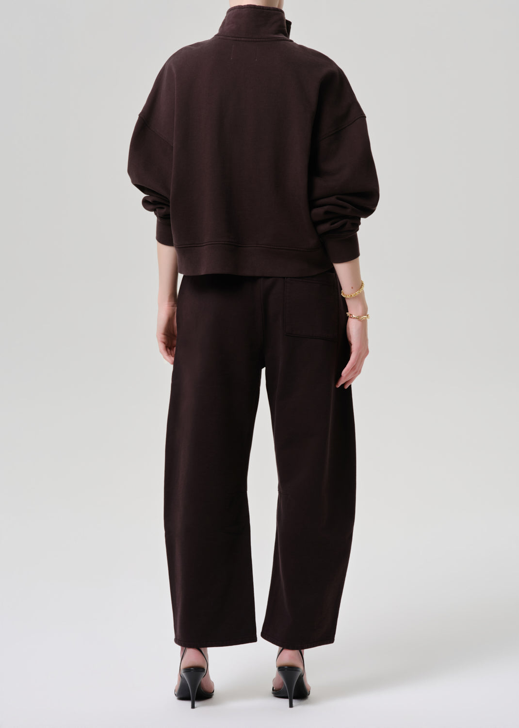 CITIZENS OF HUMANITY miro sweatpant chocolate - Sweatpants available at Hiptique in Woodland Hills