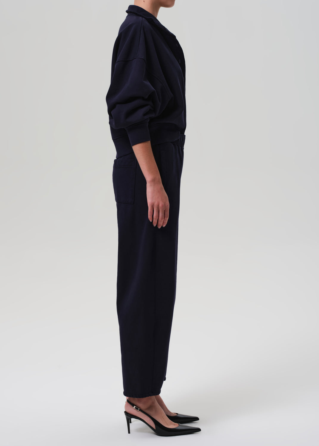 Citizens of Humanity Miro Sweatpant Navy - sweatpant available at Hiptique boutique in Woodland Hills California