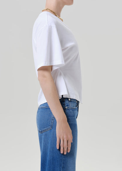 Citizens of Humanity Rework Mens Tee White - tee available at Hiptique boutique in Woodland Hills California
