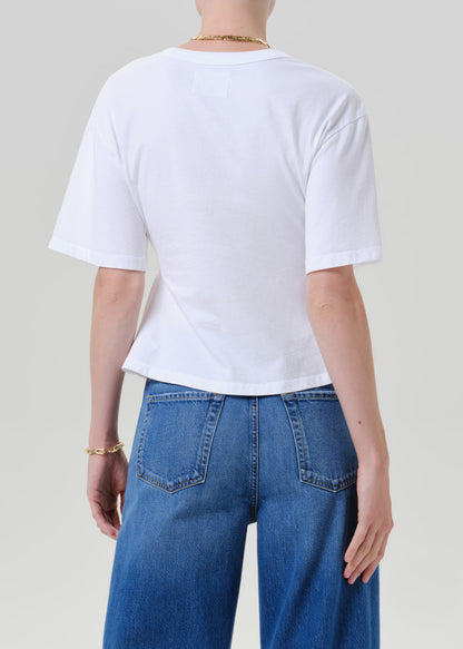 Citizens of Humanity Rework Mens Tee White - tee available at Hiptique boutique in Woodland Hills California