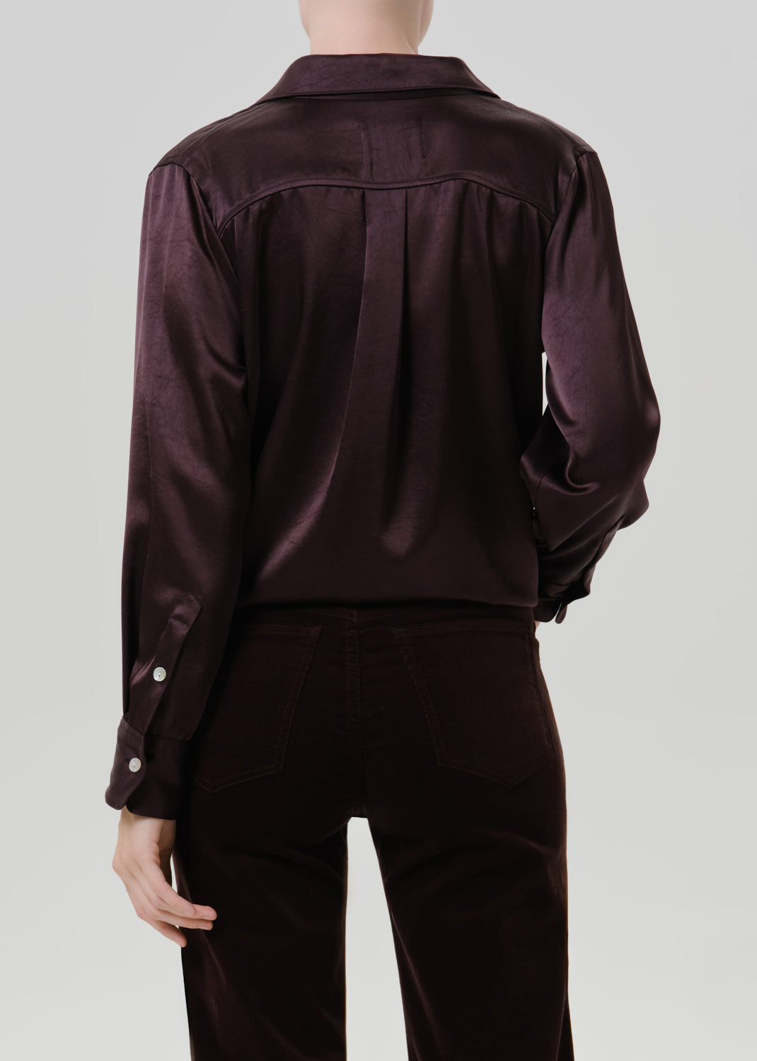 CITIZENS OF HUMANITY tullah shirt espresso - Tops available at Hiptique in Woodland Hills