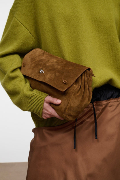 STAUD Cy Convertible Bag Cigar - Handbags available at Hiptique in Woodland Hills