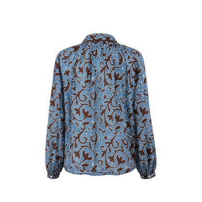 CAROLINA K Alice Top Autumn Vine Blue - Tops available now