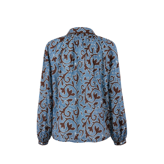 CAROLINA K Alice Top Autumn Vine Blue - Tops available now