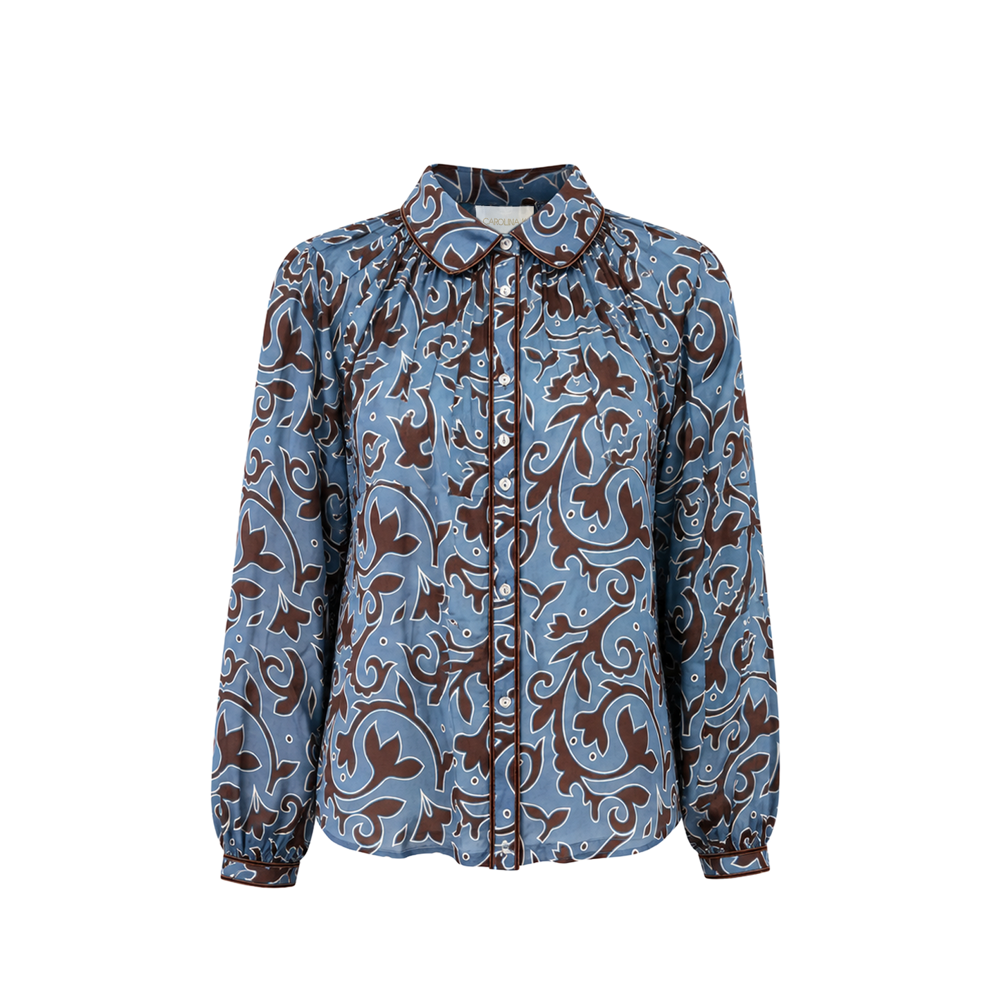 CAROLINA K Alice Top Autumn Vine Blue - Tops available now