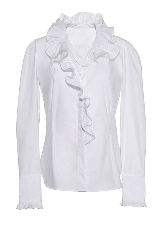 CARA CARA Anne Blouse White - Tops available at Hiptique in Woodland Hills