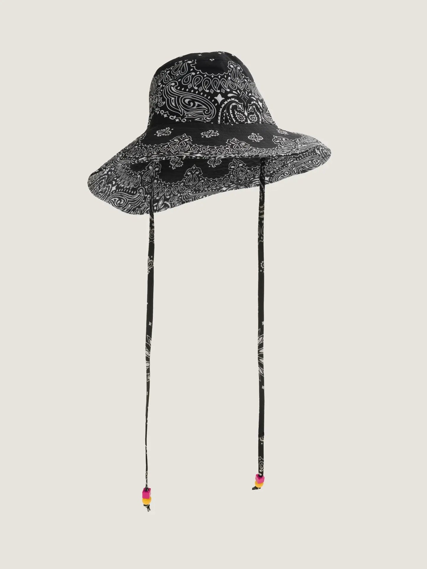 Call It By Your Name Capeline Sunhat Black - handmade cotton bucket hat available at Hiptique boutique in Woodland Hills California