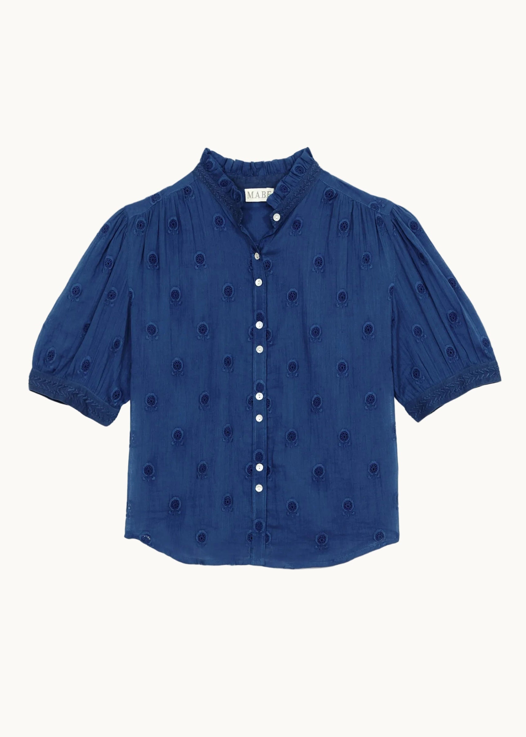 MABE Frani Top Cobalt - product available at Hiptique boutique in Woodland Hills California