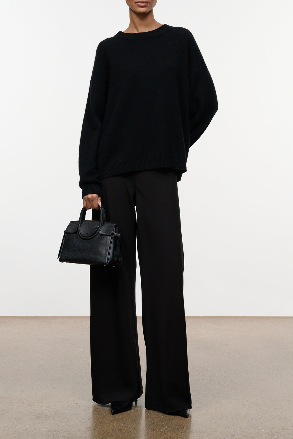 STAUD Maude Mini Carryall Black - handbag available at Hiptique boutique in Woodland Hills California