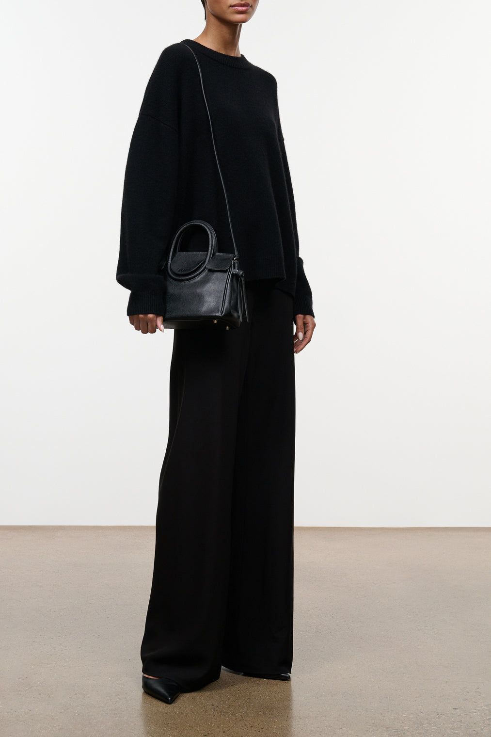 STAUD Maude Mini Carryall Black - handbag available at Hiptique boutique in Woodland Hills California