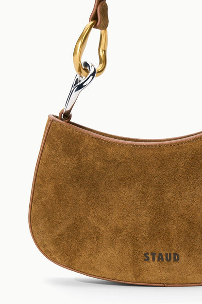 STAUD Ollie Bag Cigar - Handbags available at Hiptique in Woodland Hills