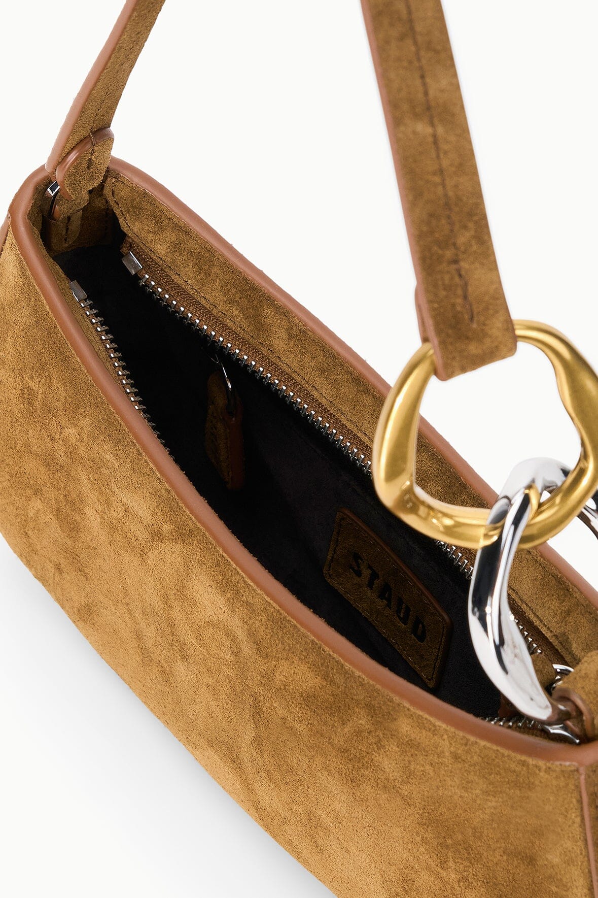 STAUD Ollie Bag Cigar - Handbags available at Hiptique in Woodland Hills
