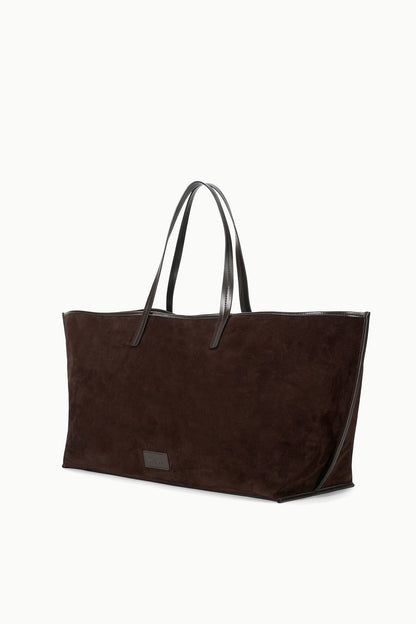 STAUD Christos Large Tote Espresso - Handbags available at Hiptique in Woodland Hills