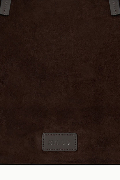 STAUD Christos Large Tote Espresso - Handbags available at A Line Boutique in Englewood