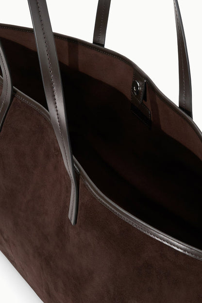 STAUD Christos Large Tote Espresso - Handbags available at A Line Boutique in Englewood