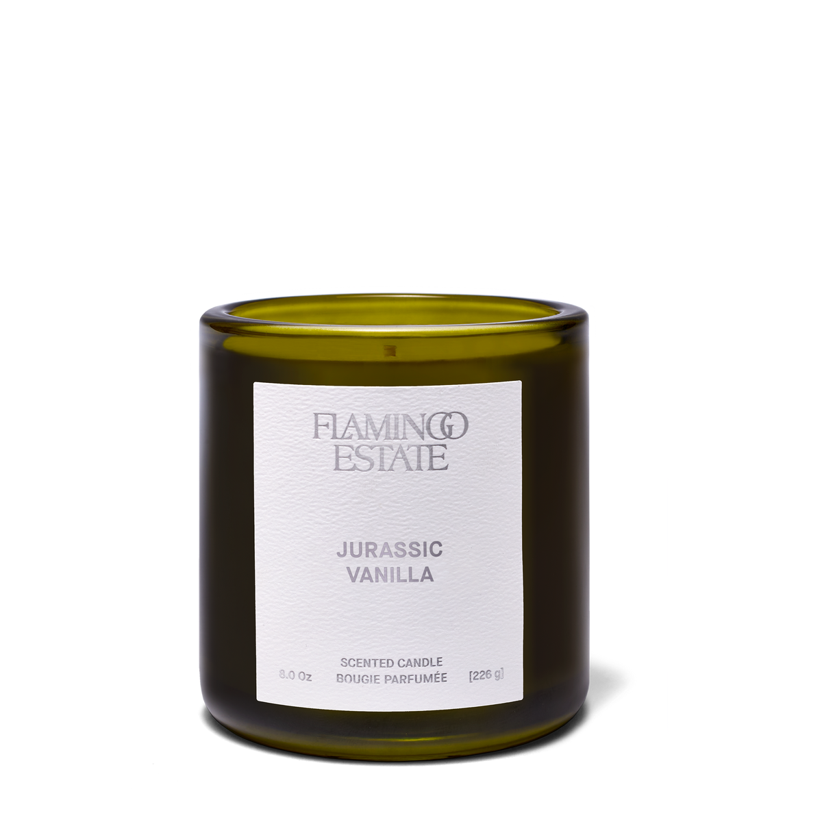 Flamingo Estate Jurassic Vanilla Candle - scented candle available at Hiptique boutique in Woodland Hills California
