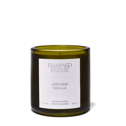 Flamingo Estate Jurassic Vanilla Candle - scented candle available at Hiptique boutique in Woodland Hills California