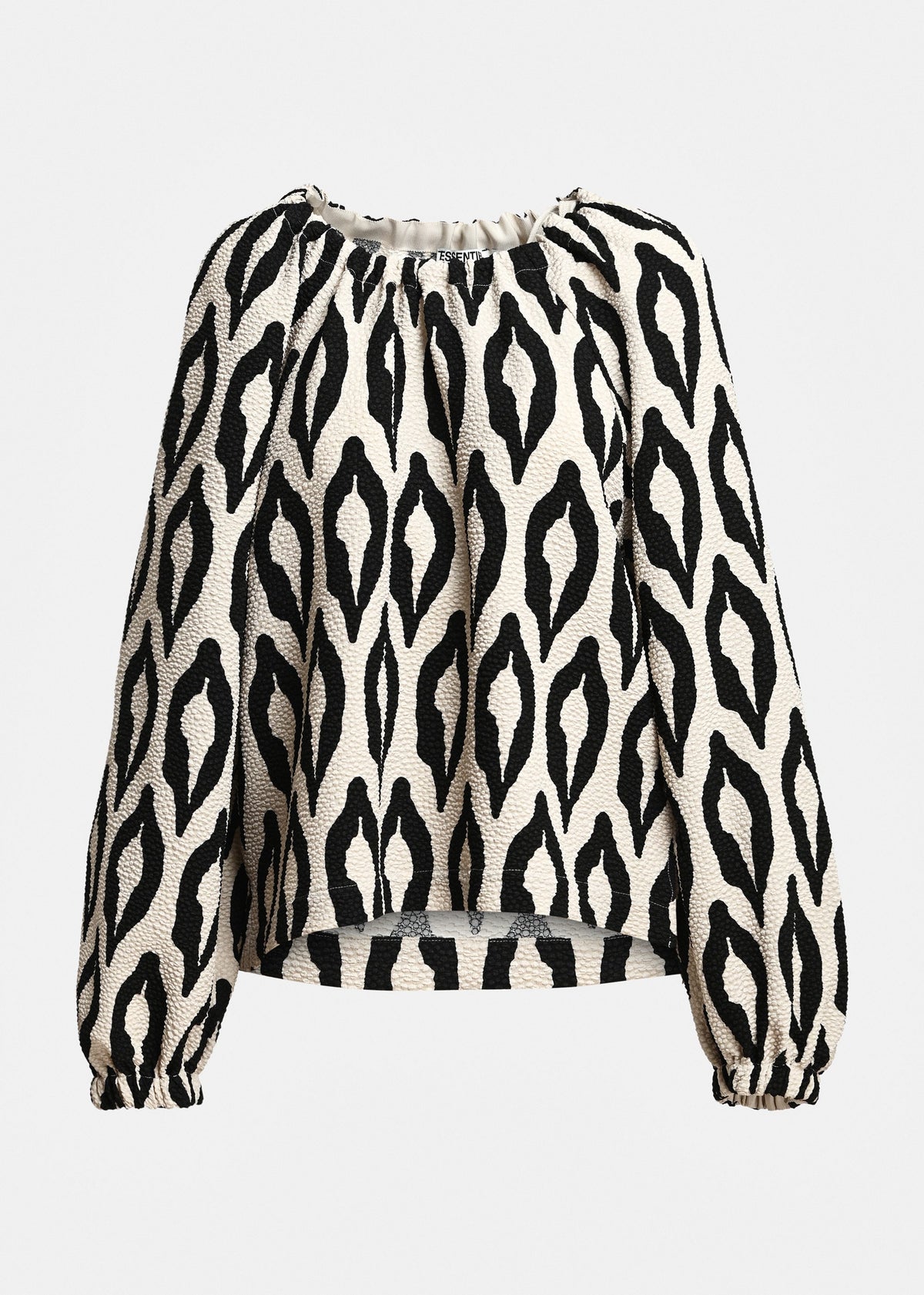 ESSENTIEL ANTWERP Kolorful Oversized Top Mushroom Mood - Tops available at Hiptique in Woodland Hills