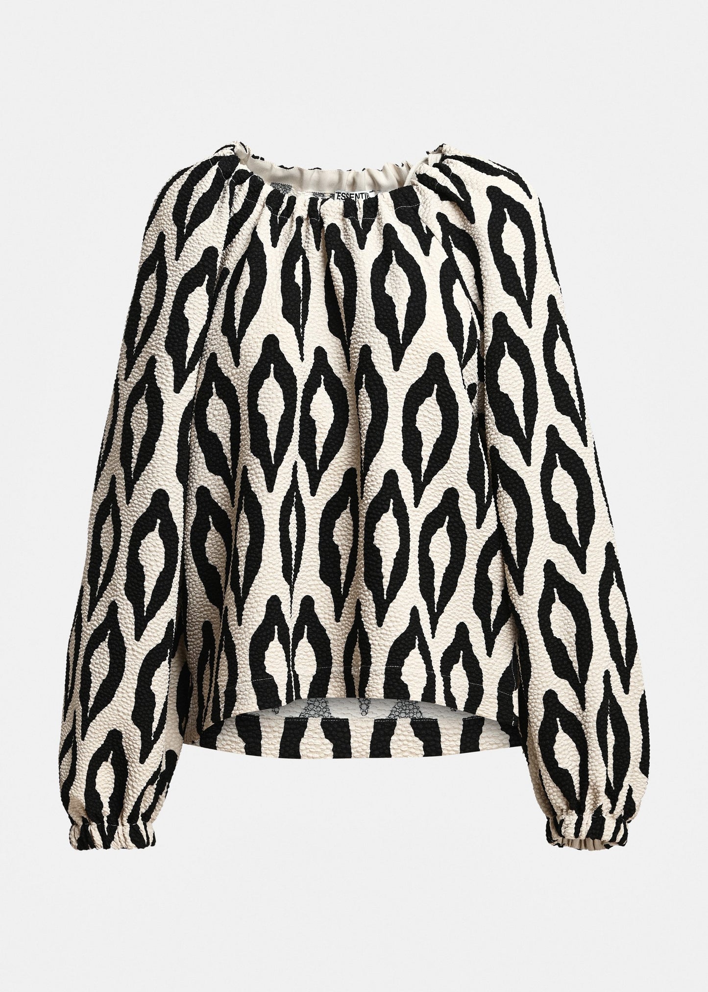 ESSENTIEL ANTWERP Kolorful Oversized Top Mushroom Mood - Tops available at Hiptique in Woodland Hills