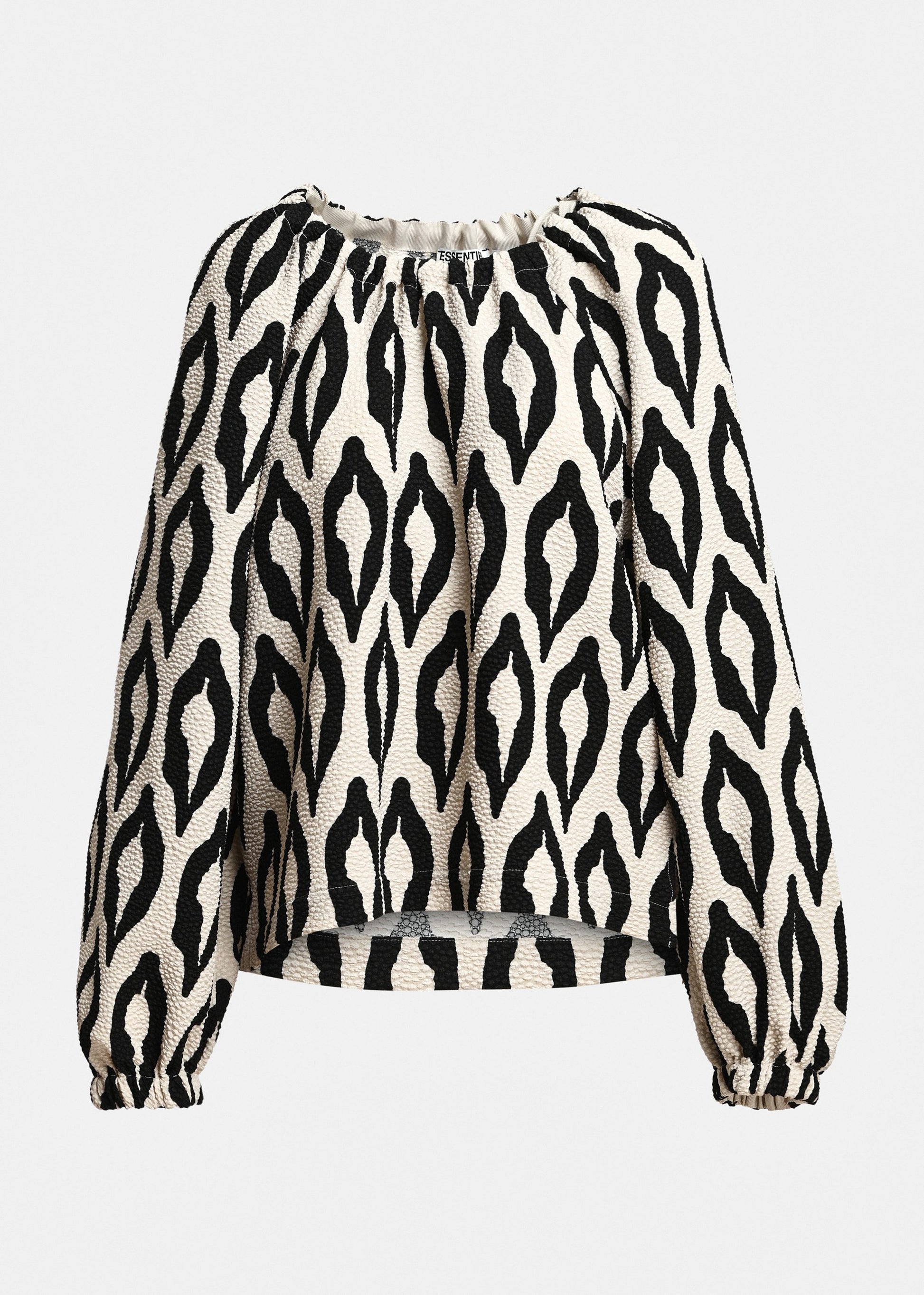 ESSENTIEL ANTWERP Kolorful Oversized Top Mushroom Mood - Tops available at Hiptique in Woodland Hills
