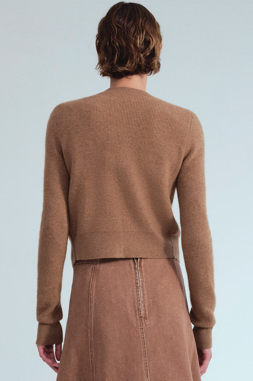CARA CARA Ellery Cardigan Camel Heather - Sweaters available now