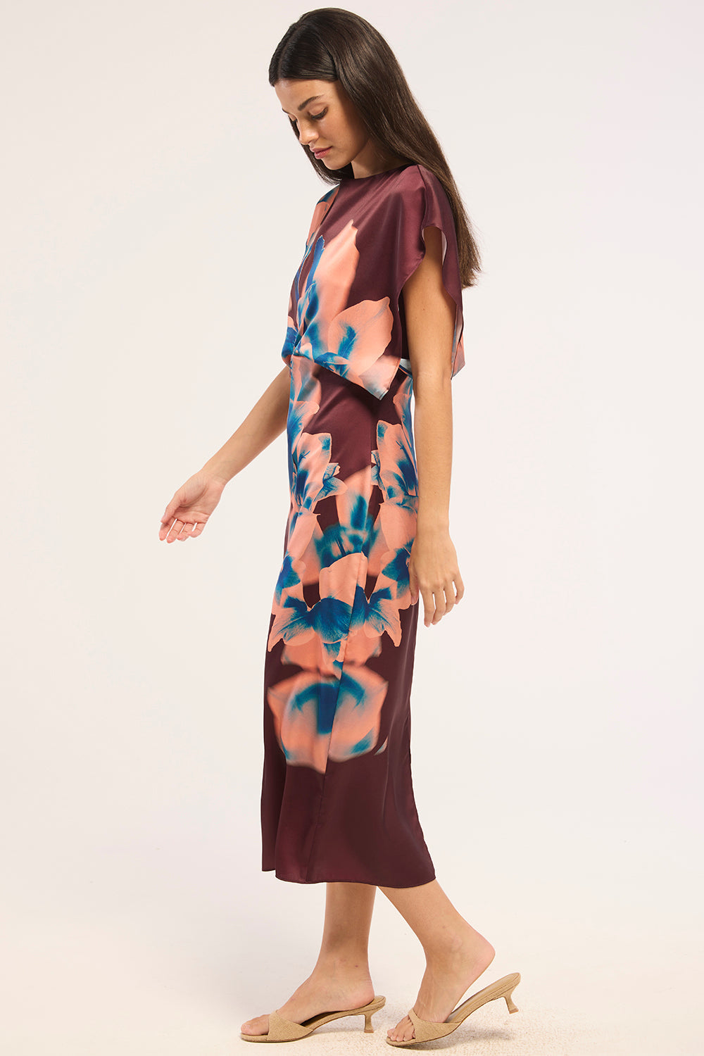 MISA Lenny Dress Cerulean Orchid - dress available at Hiptique boutique in Woodland Hills California