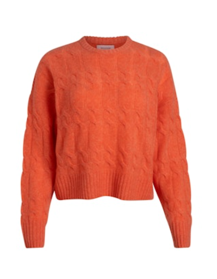 Featherweight Cashmere Cable Crew