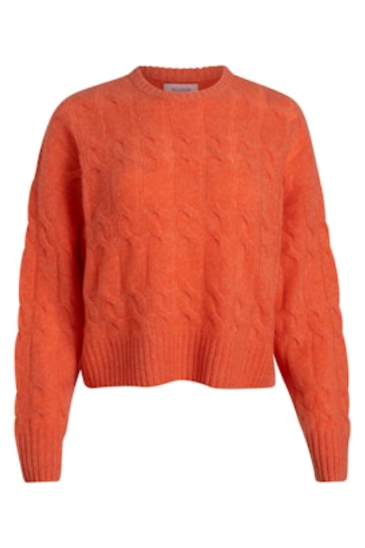 Featherweight Cashmere Cable Crew