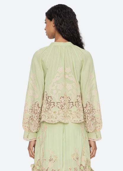 GRACELYN LACE TOP