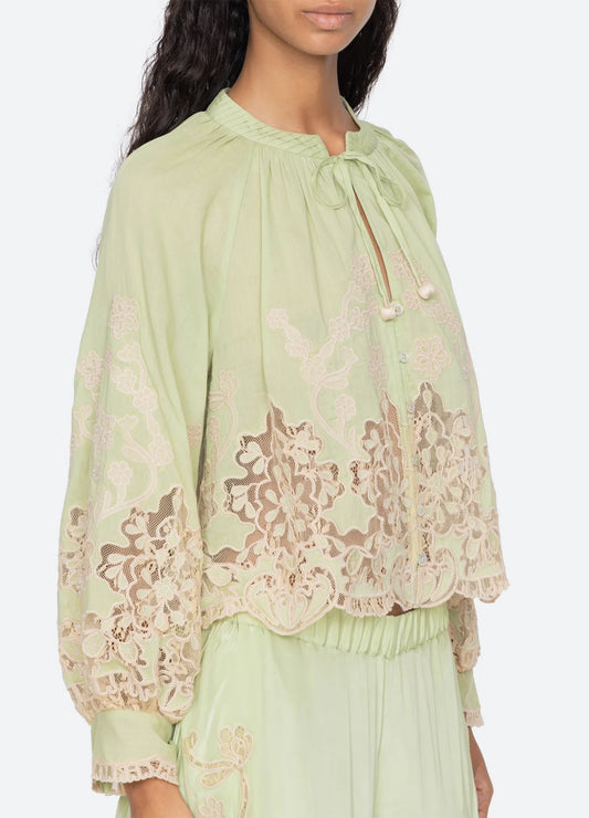 GRACELYN LACE TOP