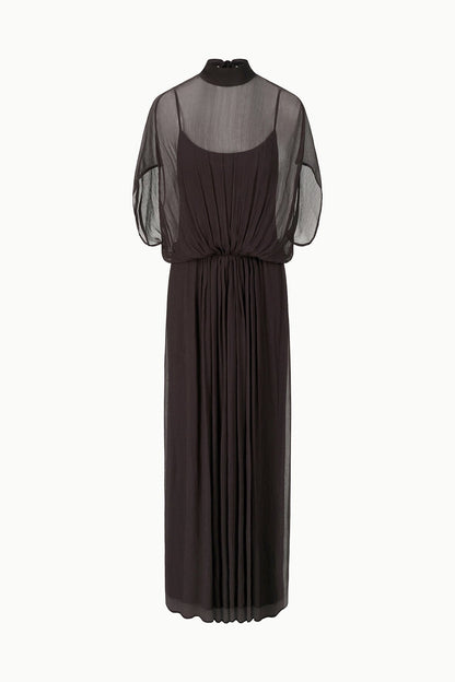 STAUD Viviana Dress Earth - Dresses available at Hiptique in Woodland Hills