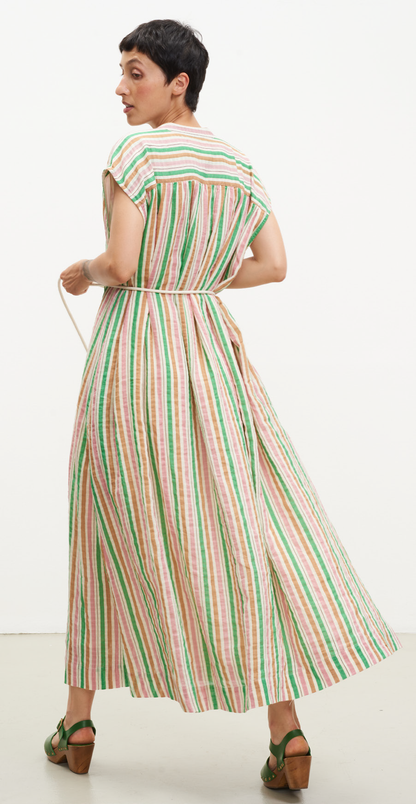 Leon & Harper Richie Dress - relaxed linen dress front view