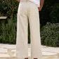WEXFORD Wide-Leg Linen Pant