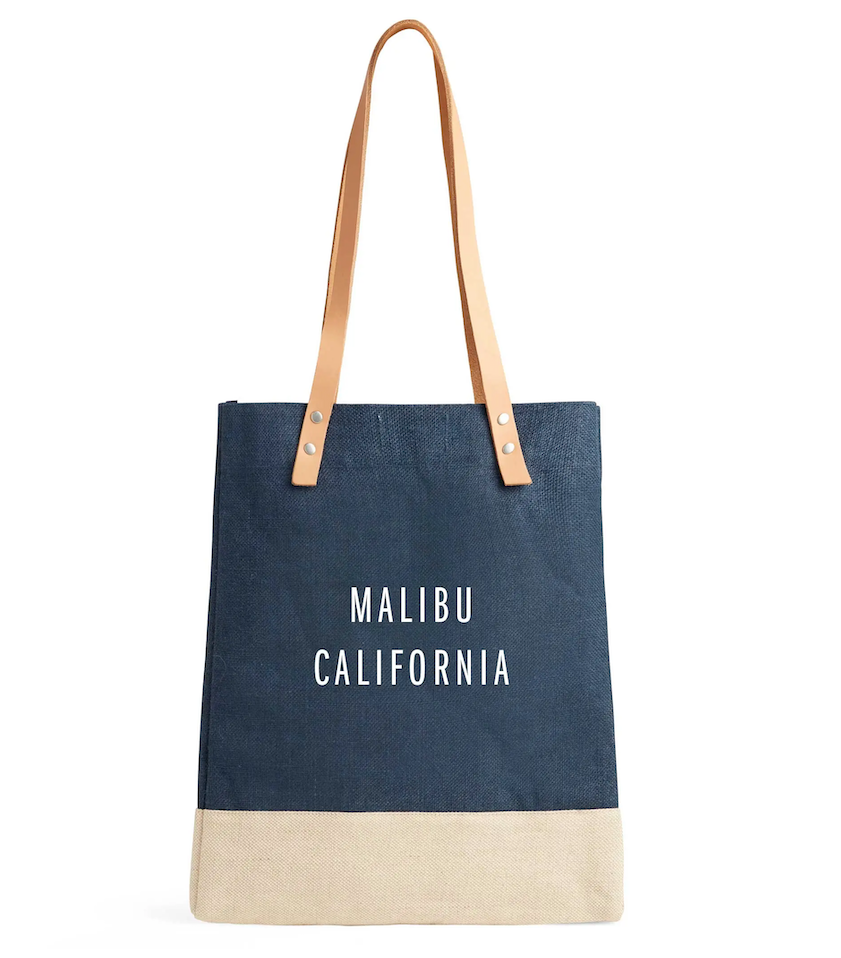 MALIBU JUTE WINE TOTE