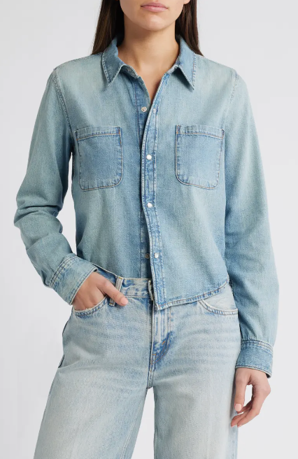 SLIM DENIM SHIRT