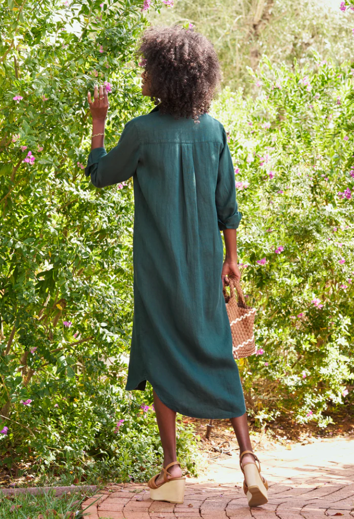 RORY WASHED LINEN DRESS