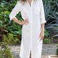 RORY WASHED LINEN DRESS