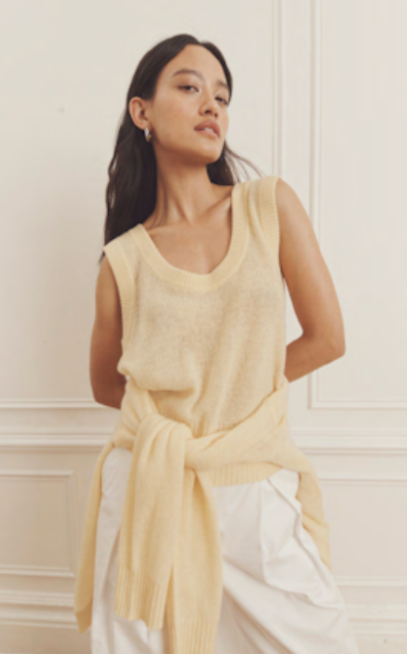 FEATHERWEIGHT CASHMERE TANK
