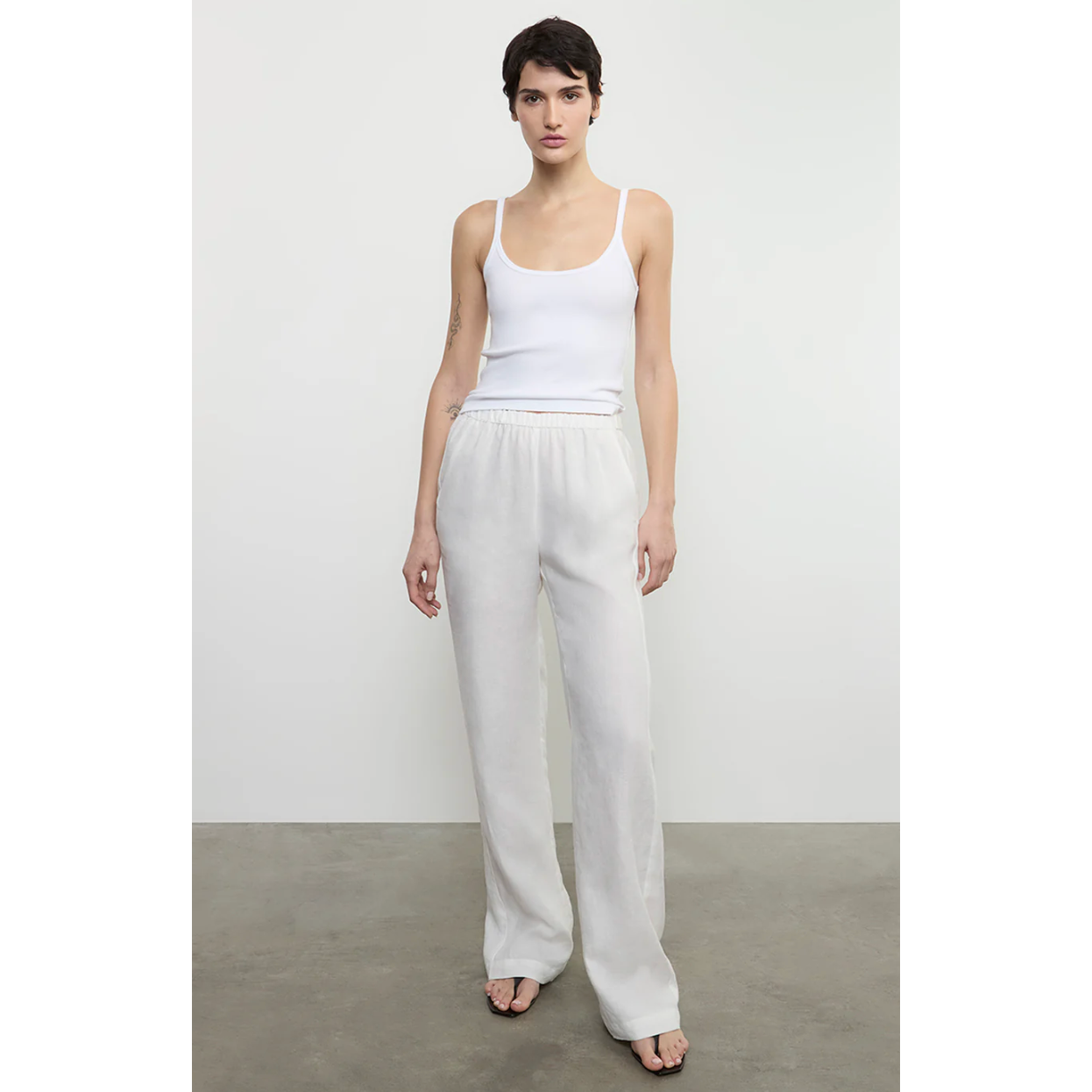 RIBBED CAMI TANK