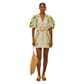PUFFY SLEEVE MINI DRESS