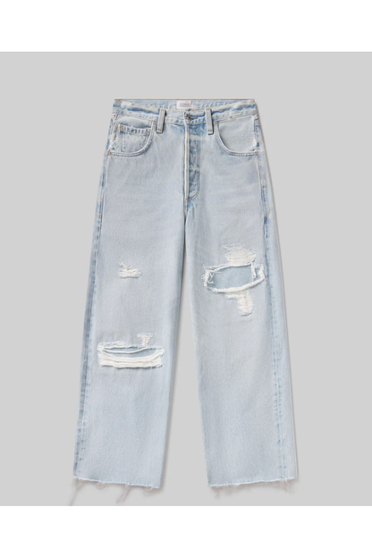 AYLA RAW HEM CROP