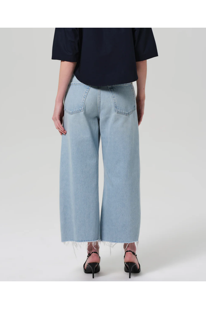 AYLA RAW HEM CROP